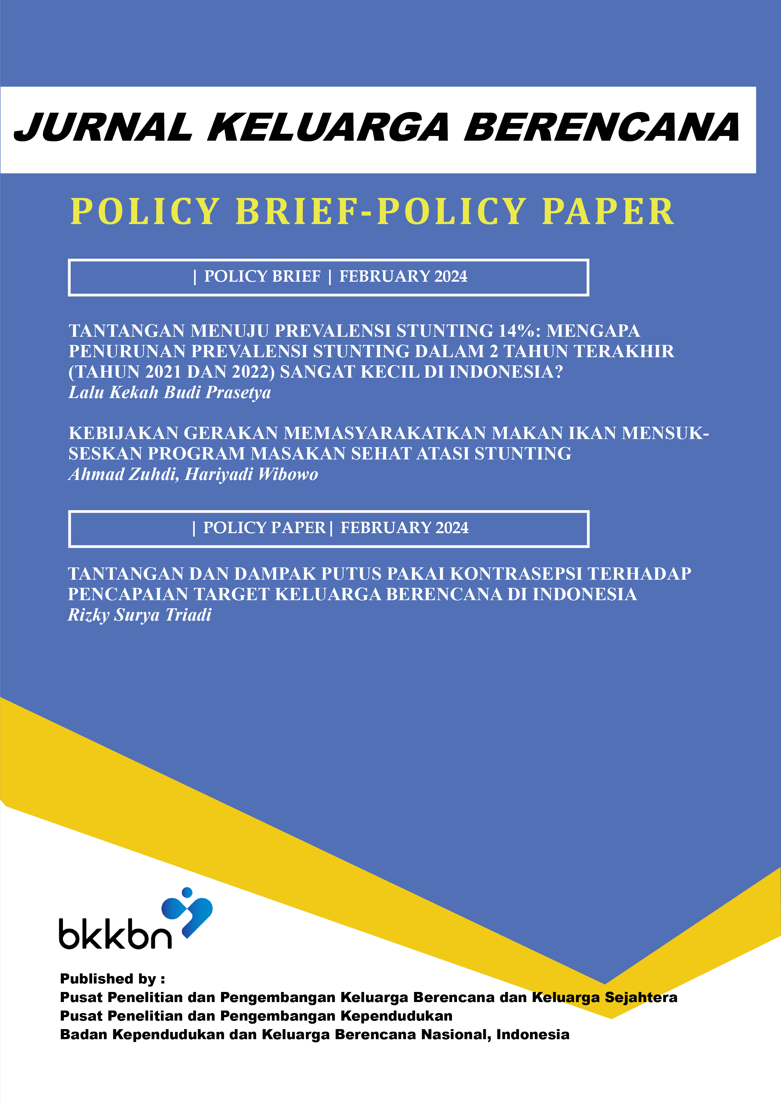 					View 2024: Special Issue Policy Brief and Policy Paper February
				